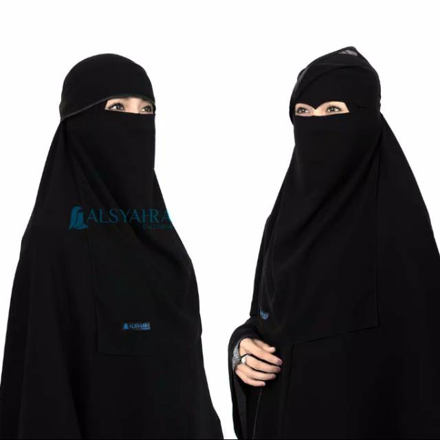 Flap Niqab Bandana Poni Style Bisban