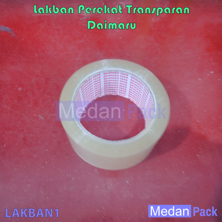 

Lakban Selotip Perekat Transparan 90 yd Daimaru