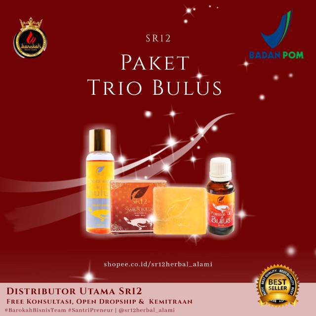 DAHSYATPAKET BULUS SR12 PENGENCANG PAYUDARA / PEMBESAR PEMONTOK PAYUDARA/MINYAK SABUN BULUS