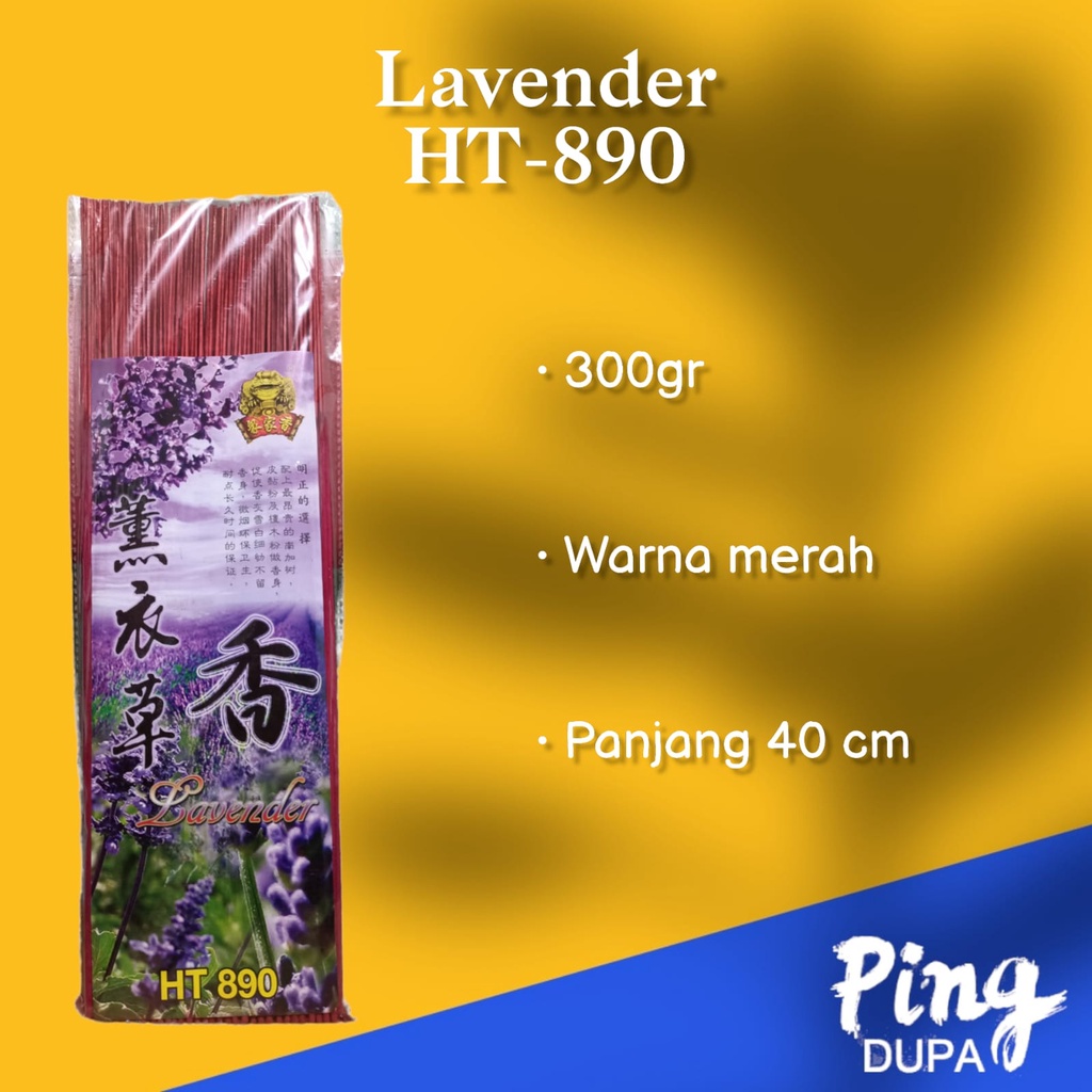 Dupa Lavender HT890 Tipe Celup Berat Hio 300 Gram