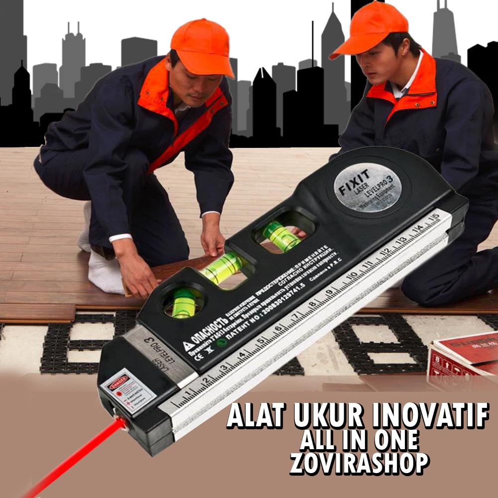 

INOVATIF Alat Ukur All In One Penggaris Laser 3in1