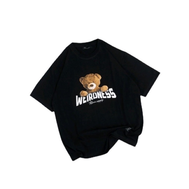 FC - KAOS OVERSIZE WEIRDNESS BEAR PRIA WANITA T- shirt