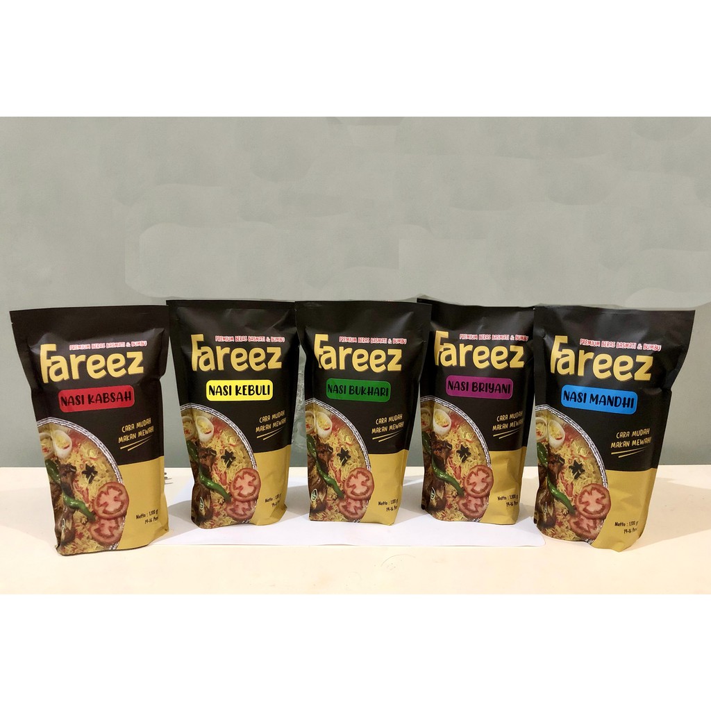 

Fareez Basmati Instan 1 kg