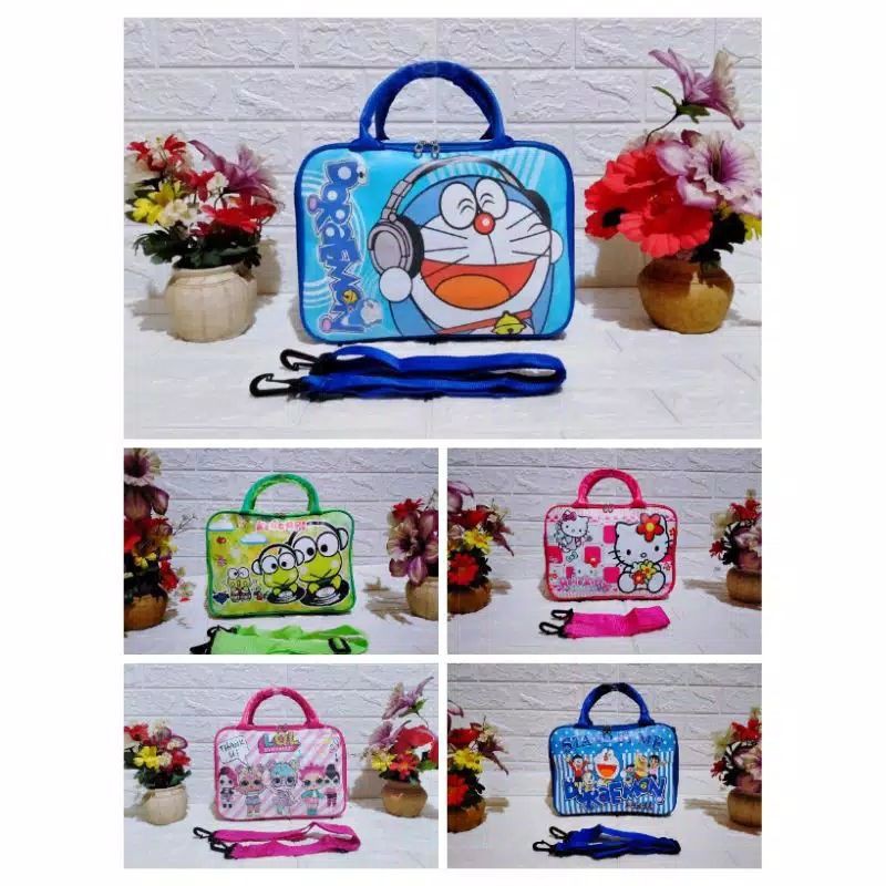 mini tas travel bag karakter/travelbag mini atau kecil