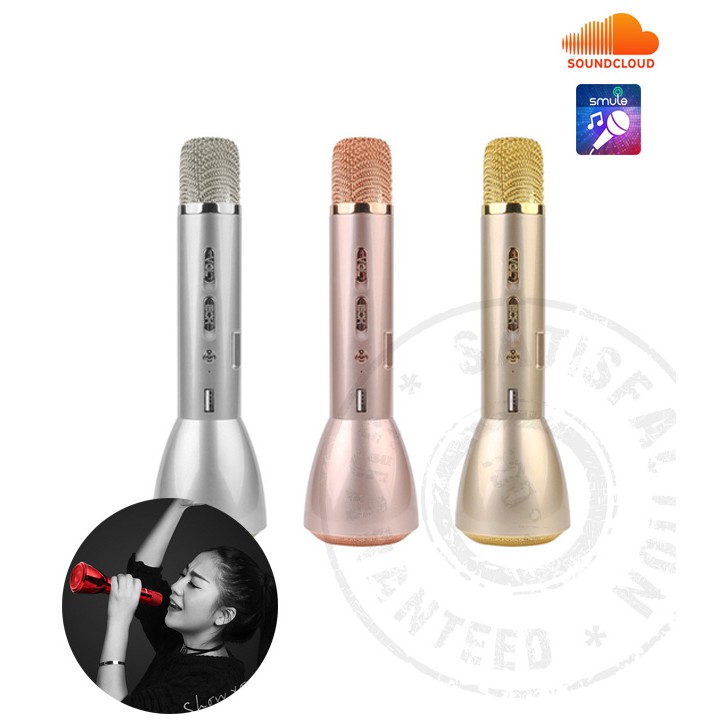 Microphone mikrofon Bluetooth Speaker Magic Karaoke Smule - KTV-K088