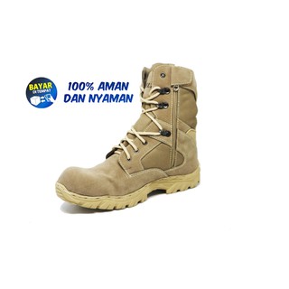  sepatu  delta  hiking adventure premium 8 inchi sol karet 