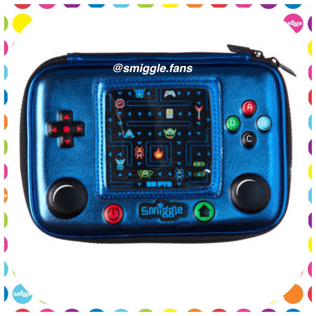 

Smiggle Game Over Hardtop Pencil Case Big