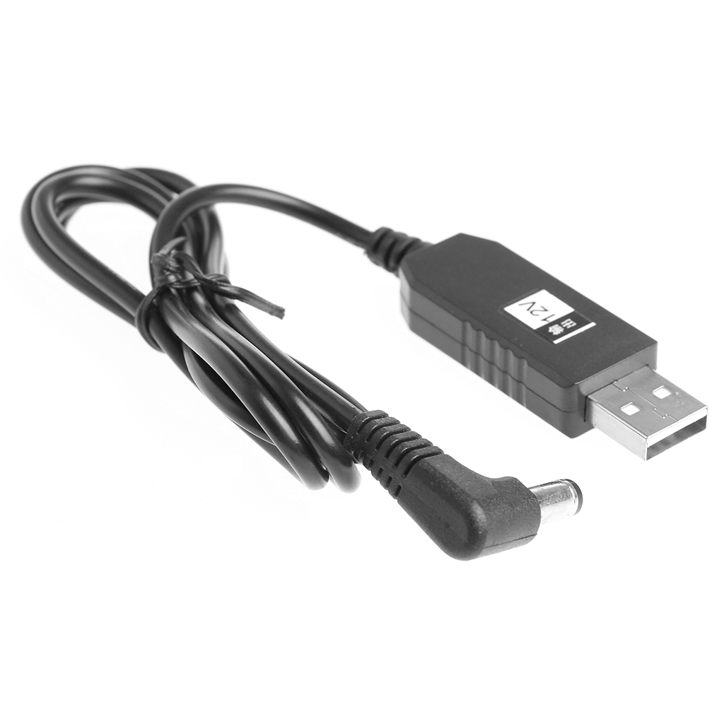 AUS Kabel Adapter USB DC 5V to 12V Right Angle