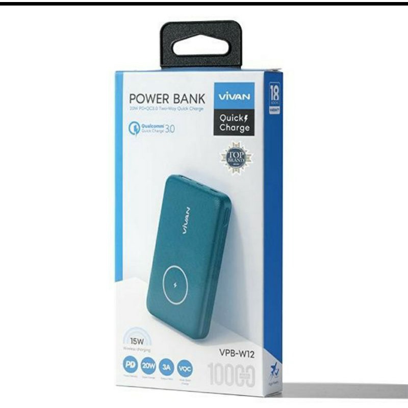 Powerbank Vivan 10000mah Magnetic Original