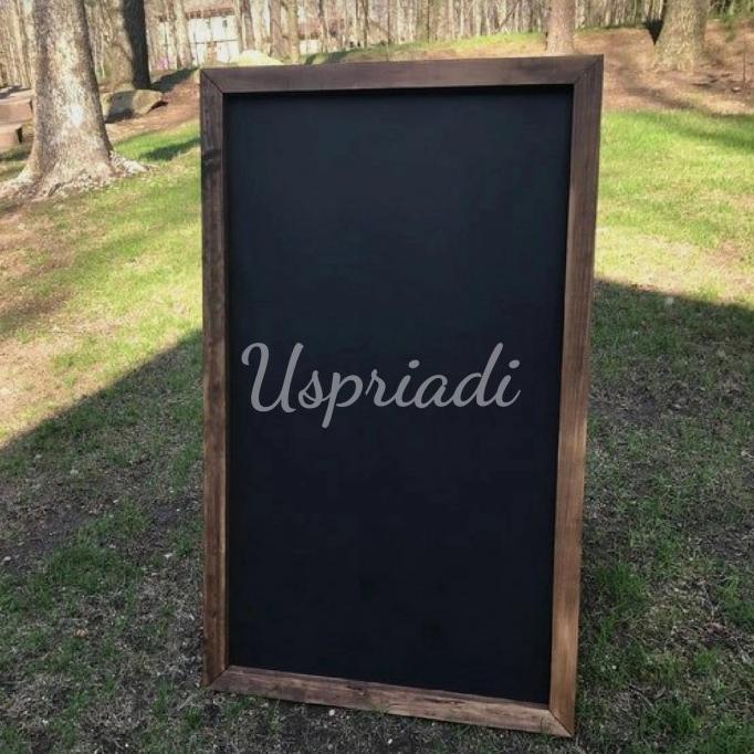 

Produk Terbaru Papan Tulis Kapur 50X80 Papan Board Rustic Papan Menu Dekorasi Cafe Pe