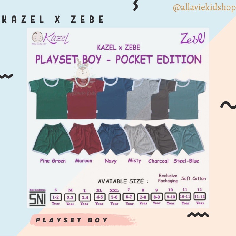 KAZEL x ZEBE PLAYSET BOY