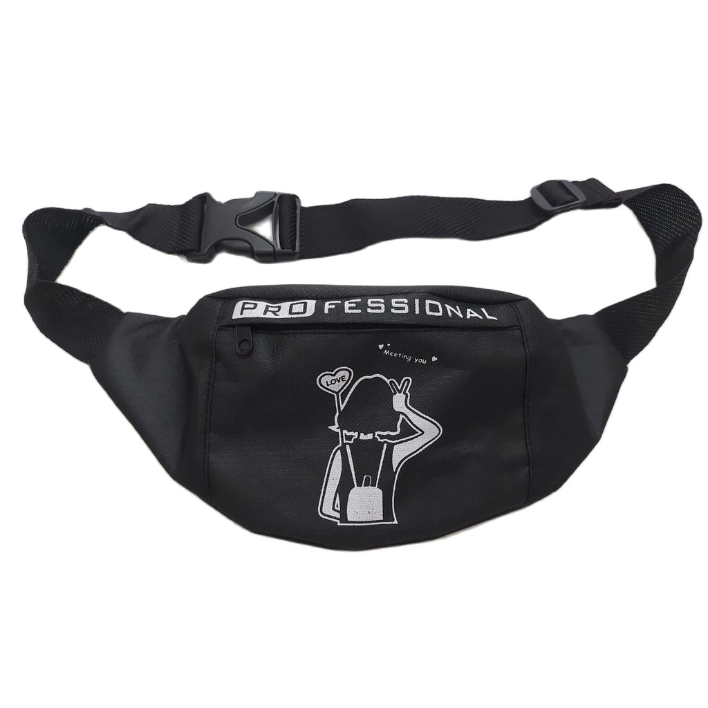 SANSURBAGS WAISTBAG DISTRO - Tas Pinggang Pria Wanita Murah Bisa Bayar Ditempat (COD)