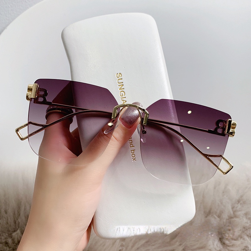 Kacamata Hitam Bentuk Kotak Untuk Pria Dan Wanita