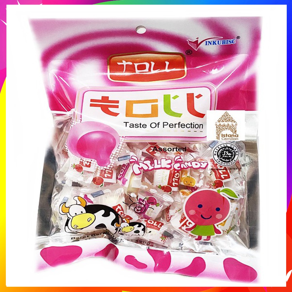 Milk Candy Toll Permen Susu Toll 120 Gram &amp; 500 Gram Milk Candy Toll (Toll Milk Candy)