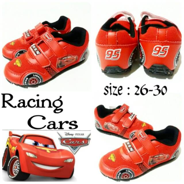 Sepatu anak racing cars sepatu termurah dan terbaru sepatu sekolah