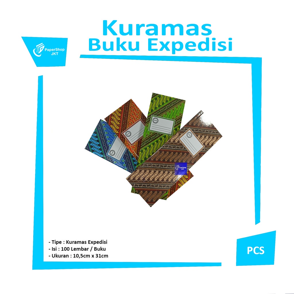 

KURAMAS - Buku Ekspedisi Expedisi 100 Lembar - Pcs