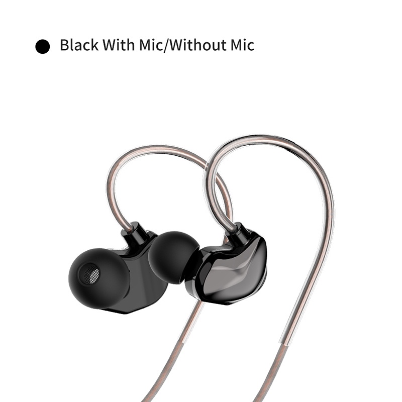 JCALLY MA heavy Bass Earbuds in-ear Earphone strong magnetic dynamic coil, high sound quality HIFI headphones