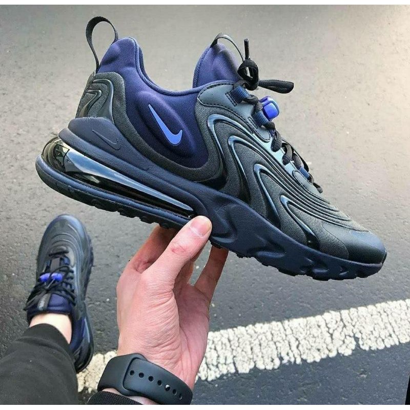 nike 270 react eng black and white