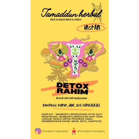 

Detox rahim instan
