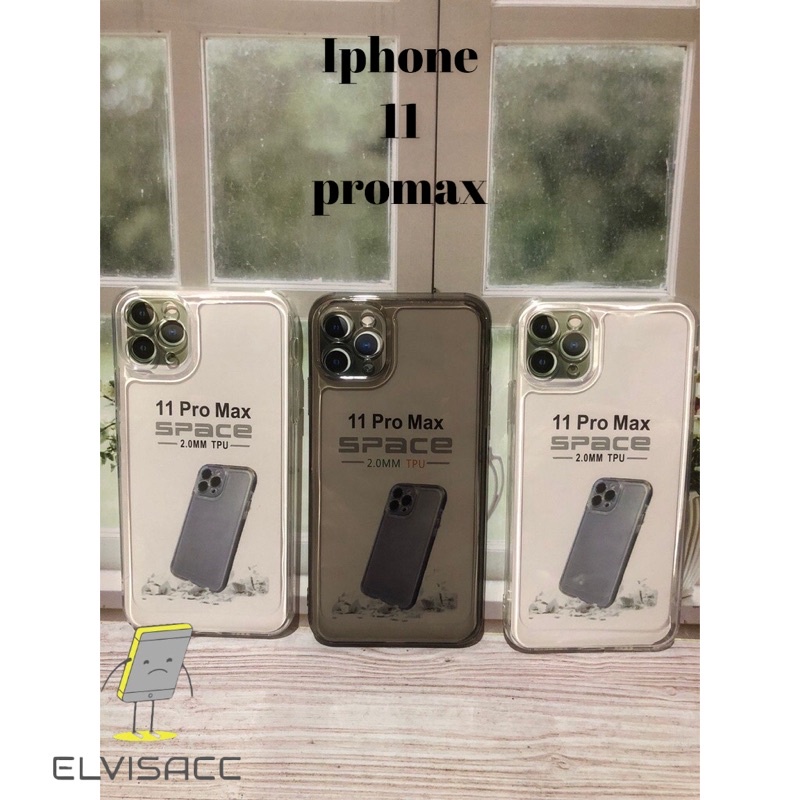 CASE IPHONE 11 PRO MAX CLEAR CASE TPU SOFT CASE BENING SPACE