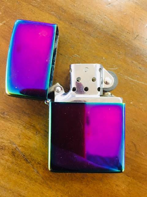 KOREK ZIPPO PELANGI - ZIPPO MURAH POLOS