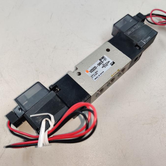 Kualitas Terbaik] Smc Vz5220-5Mzb-01 5-Port Solenoid Valve 24Vdc Vz5220 Vz5000 Series
