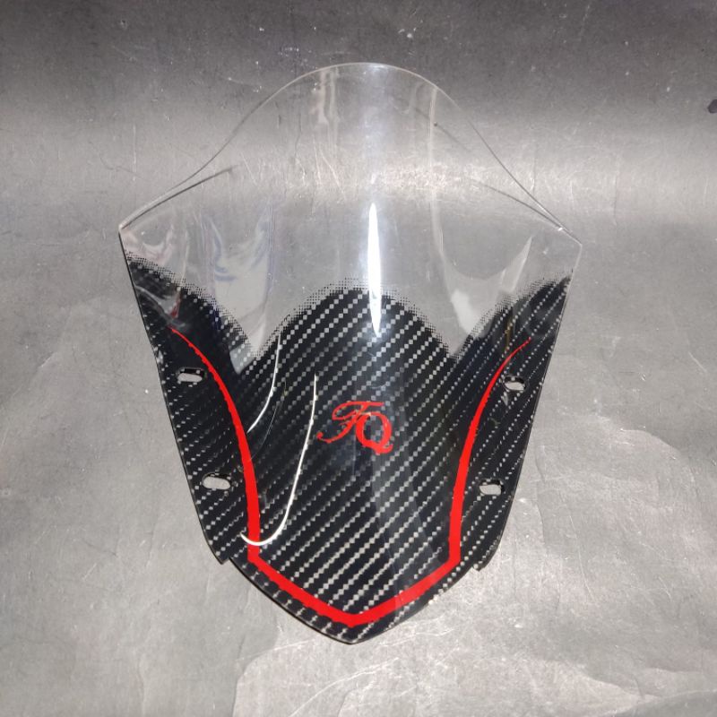 windshield aerox karbon visor Yamaha Aerox carbon