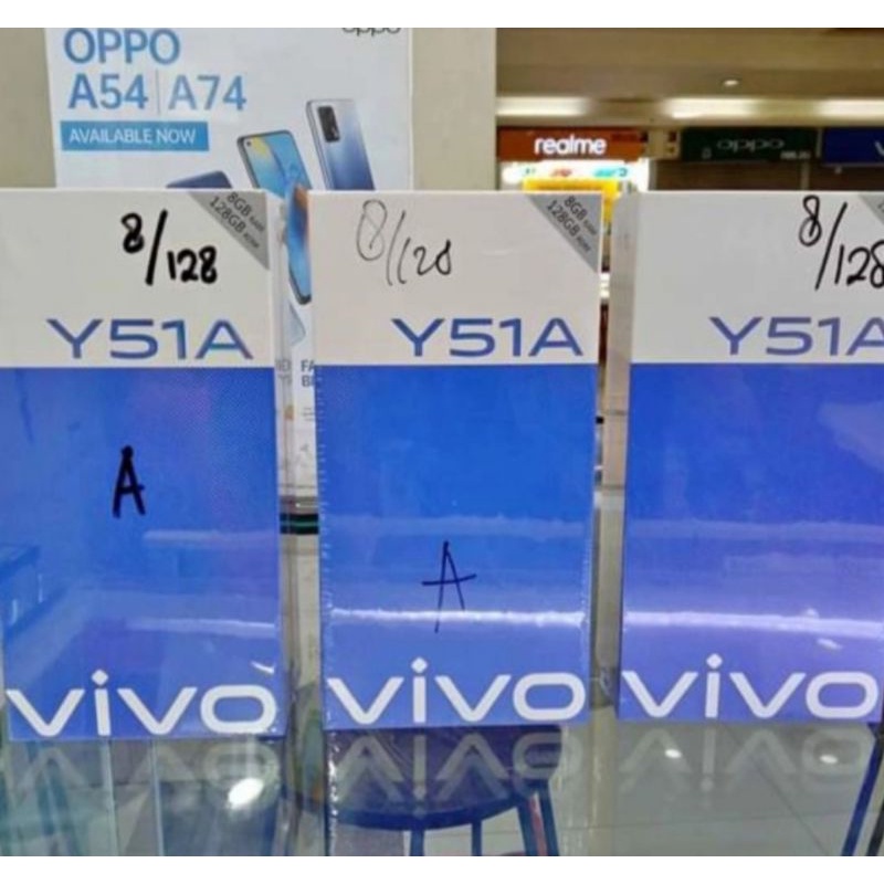 VIVO Y51A 8/128GB GARANSI RESMI TERMURAH