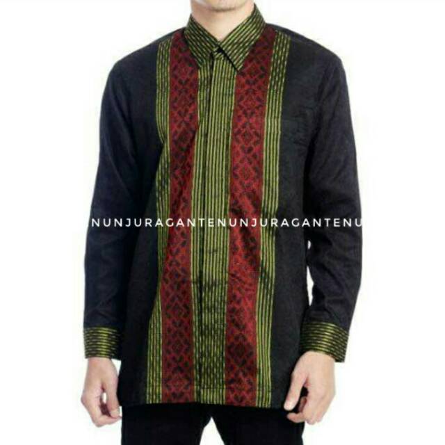 Kemeja Tenun Baron