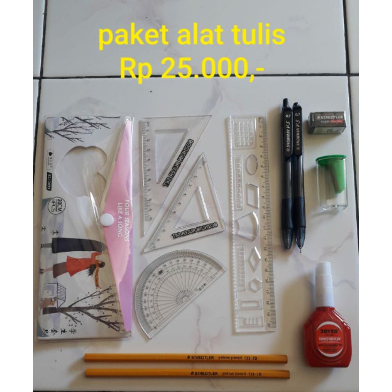 

paket Alat Tulis