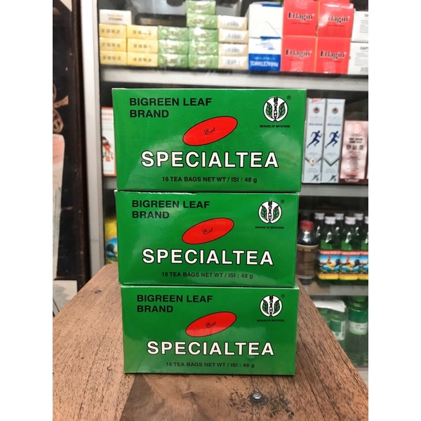 

Special tea / extra strength / bigreen leaf tea / special teh