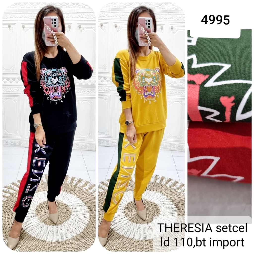 Setcel PP Theresia Jumbo LD 110 Motif Ken*Zo 4995