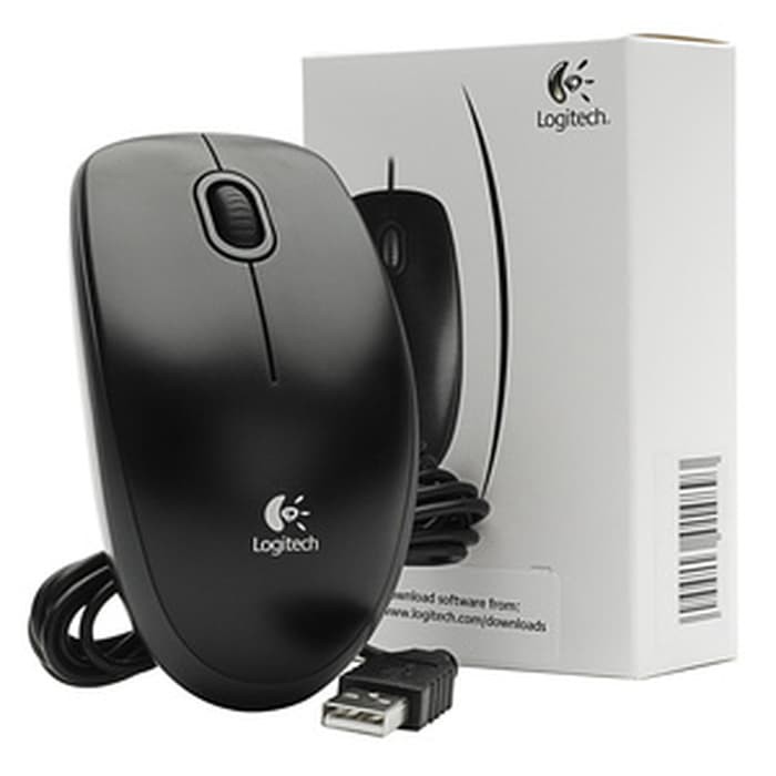 Logitech Mouse Usb B100 Original