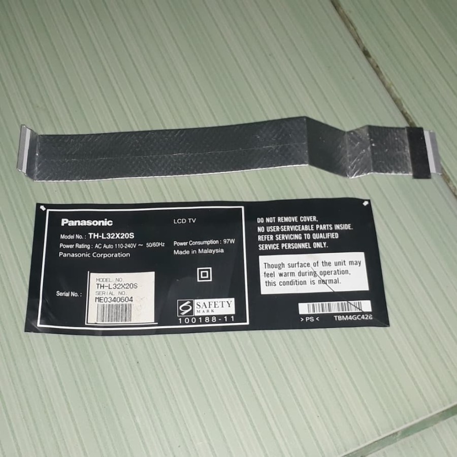 Flexible Fleksibel LVDS Original Panasonic L32X20S 32X20S 32X20