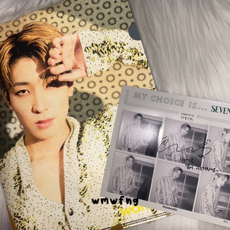 [READY STOCK] L-Holder & Photomatic D'Icon Luxury Wonwoo Seventeen