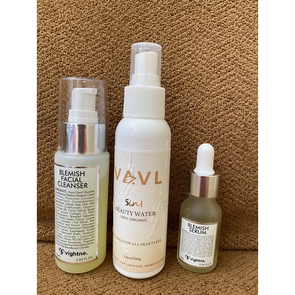 paket vavl / VAVL PRELOVED / BLEMISH SERUM VAVL / FACE MIST VAVL
