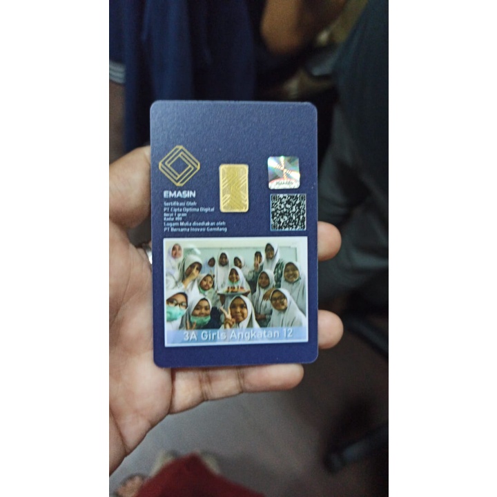 BIG GOLD kemasan PVC 1 gram CUSTOM (GAMBAR SESUAI PESANAN CUSTOMER)