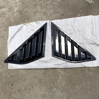 Cover Louver Jendela  Samping Warna  Hitam  Terang Untuk Ford 