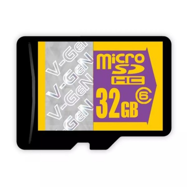 Memory Card MICRO SD V-GEN 32 GB CLASS 6 Series Speed Up To 48MB/s Memory Card HP 32GB V-GEN -Original