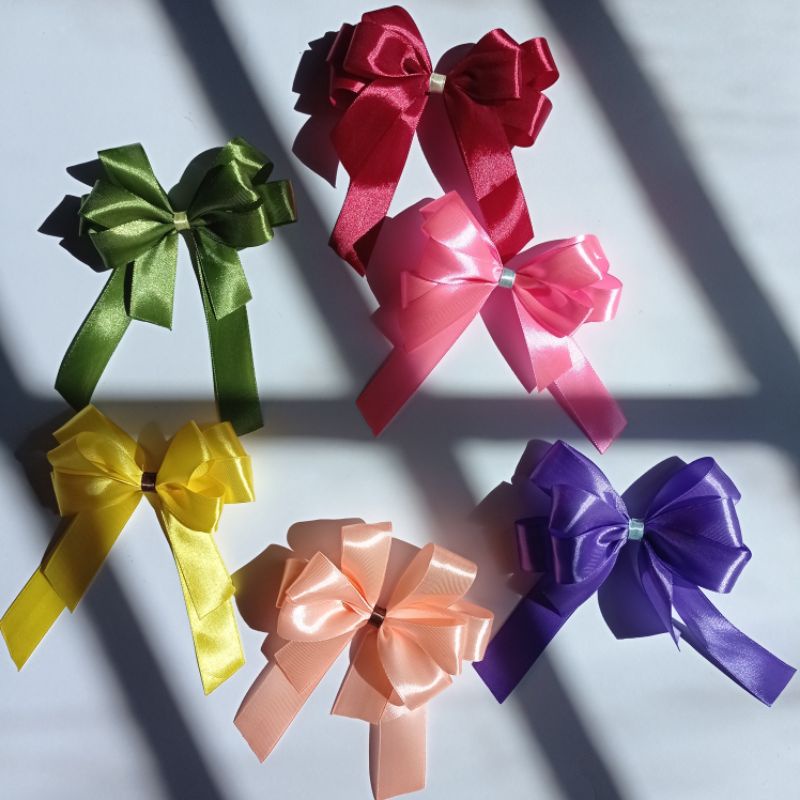 

Pita satin tempel, pita hampers/ parsel/ kado/ buket/ hias
