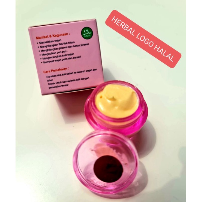 CREAM HERBAL PLUS 𝗟𝗢𝗚𝗢 𝗛𝗔𝗟𝗔𝗟 ORIGINAL