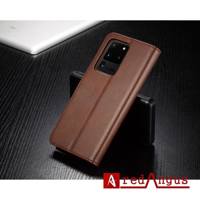 FLIP DOMPET LEATHER FLIP CASE FOR SAMSUNG GALAXY S20 ULTRA