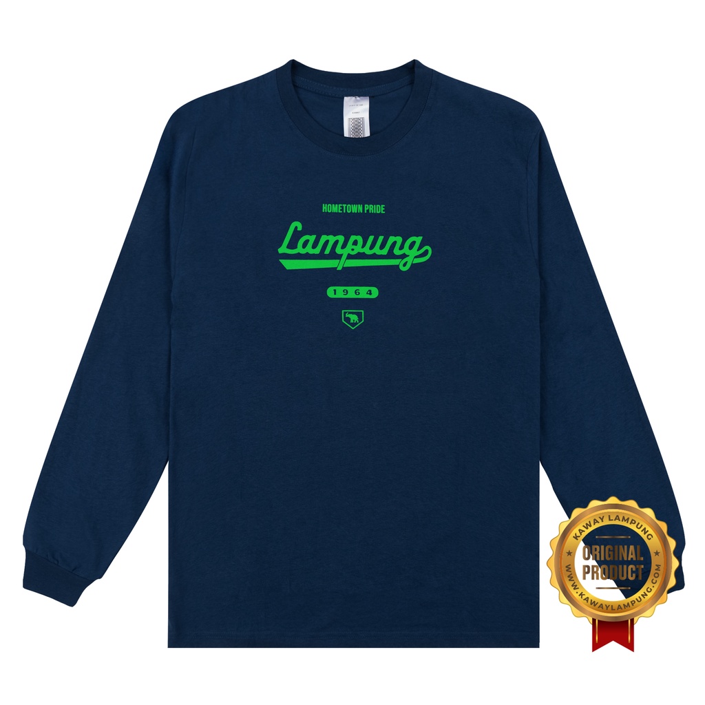Kaway T-shirt Kaos NUE LS LAMPUNG NAVY
