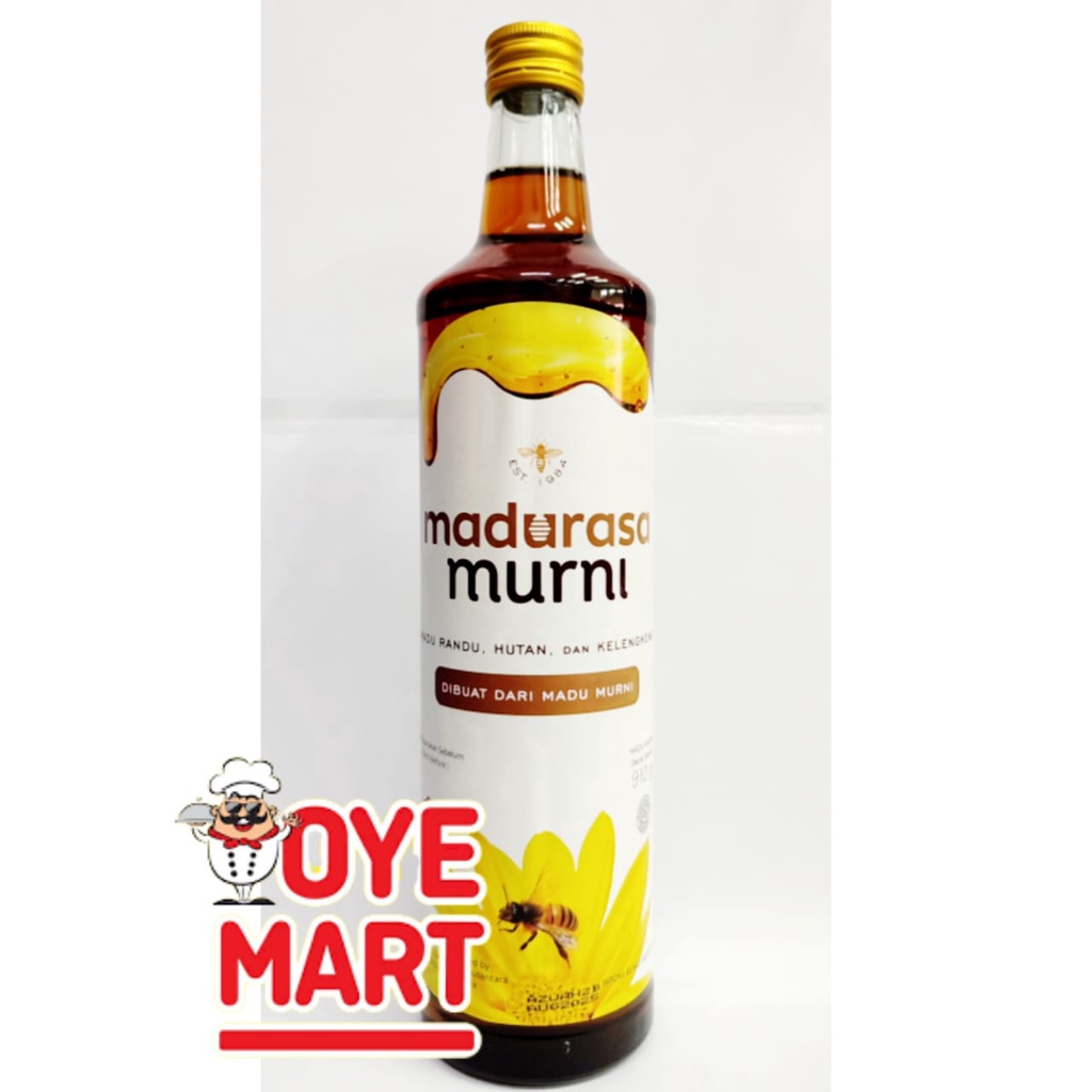 MADURASA MADU MURNI 910GR / MADU HUTAN / MADU RANDU