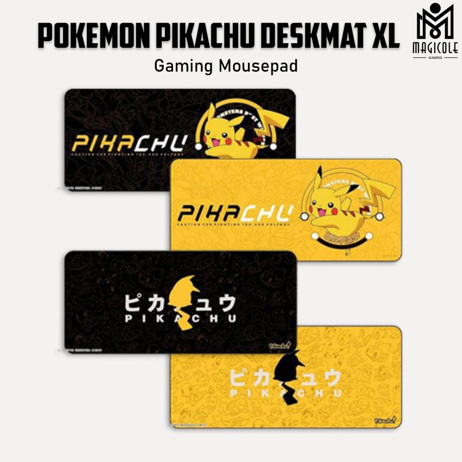Pokemon Pikachu Deskmat XL Gaming Mousepad