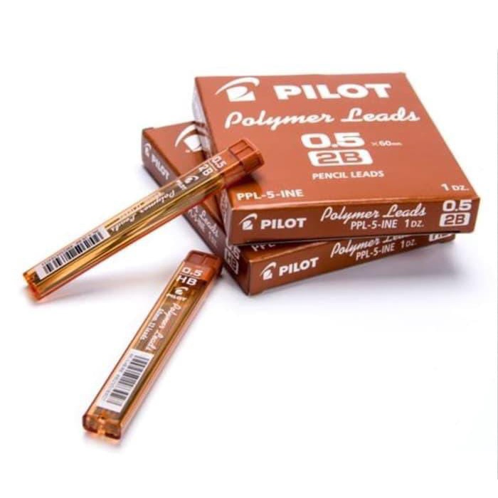 

Isi Pensil Mekanik PILOT PPL5 0.5mm 2B Refill Pensil Mekanik Pilot PPL-5 2B 0.5mm - 1 Tube