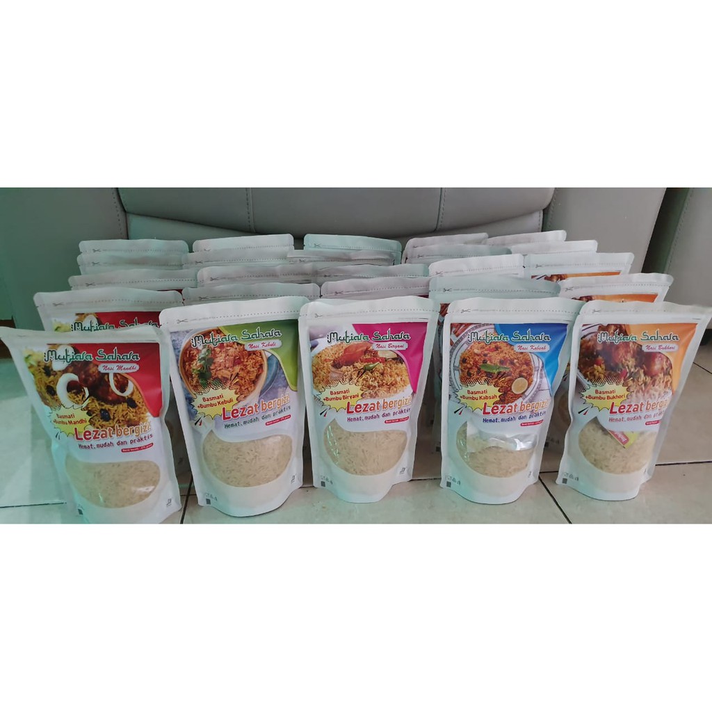 

Beras Basmatu dan Bumbu Khas Timur Tengah 375 Gram