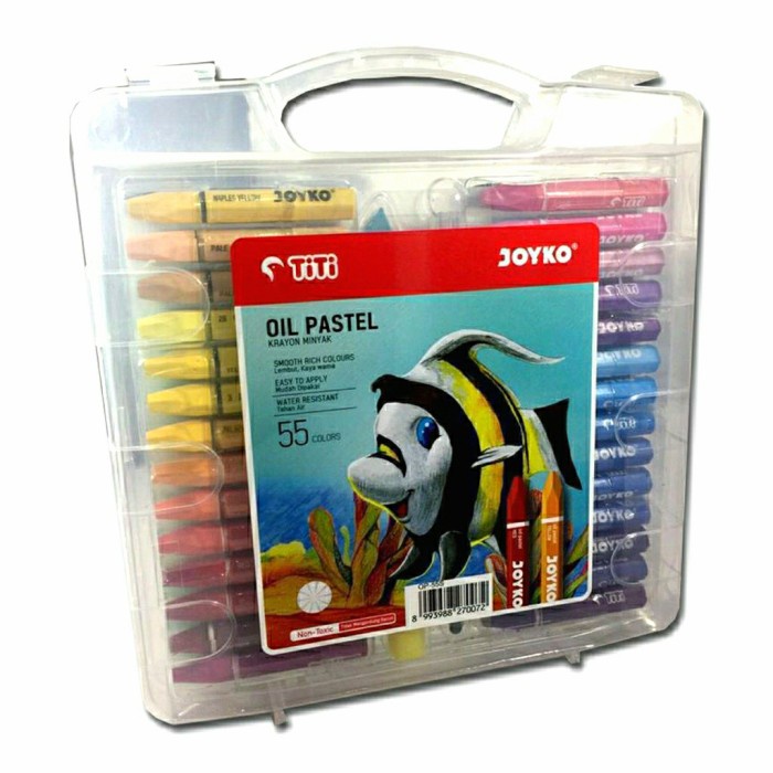 

Produk Terbaru Crayon / Krayon Oil Pastel Titi Joyko 55 Warna