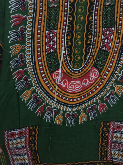 [promo] Kaos Dashiki Pria Wanita Dasar Warna All Size