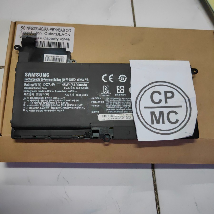 Original Baterai Samsung NP535 NP535U4C NP535u4x NP530 NP530U4B